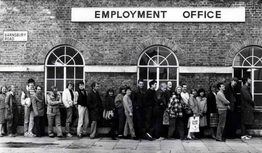 Kings Cross Employment Office, Barnsbury Road, 1980s © London Borough of Islington - Libraries